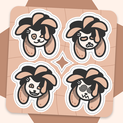 Dustr Expressions Sticker Sheet