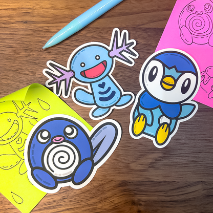 Water Sticker Pack